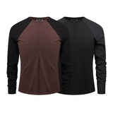 Men long sleeved shirt k retro street niche style deconstructed patchwork zipper design men's fitted body stretch