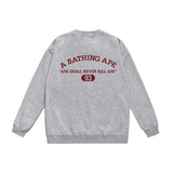 Bathing ape Crew neck sweatshirt