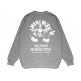 Amiri long sleeve shirts note fan printing