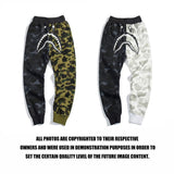 Bathing Ape Pants Shark Head Skull Trousers