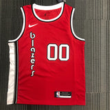 NBA Jerseys Trailblazer Vintage, Red 00, Anthony