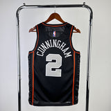 NBA Jerseys 24 season, Pistons, City 2, Cunningham