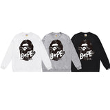 Bathing ape Crew neck sweatshirt