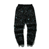 Bathing Ape Pant Shark Head Luminous, Casual Pants, Tether Print Sweatpants