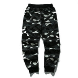 Bathing Ape Pant Shark Head Luminous, Casual Pants, Tether Print Sweatpants