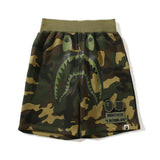 Shark Print Bape Shorts Shark Joint Casual Shorts Summer Beach Shorts