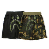 Shark Print Bape Shorts Shark Joint Casual Shorts Summer Beach Shorts