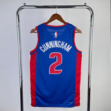 NBA Jerseys 23 season, Pistons, away, Blue 2, Cunningham