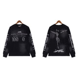 Hellstar Sweatshirt Autumn and Winter Crew Neck Loose