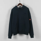 C.e hoodie spring and autumn c.e deep navy embroider rubik's cube hooded sweatshirt