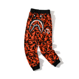 Bathing Ape Pant joint cooperation camouflage red casual pants sweatpants