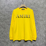 Amiri long sleeve shirts fur printing