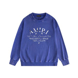 Amiri washed sweatshirt damaged little spider LA & CA print washed and old