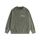 Amiri washed sweatshirt AMIRI large print washed old