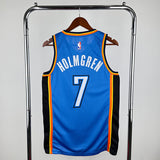 NBA Jerseys Season 23, Thunder, Blue No. 7, Holmgren