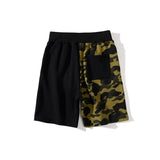 Shark Print Bape Shorts Summer Camo Beach Shorts