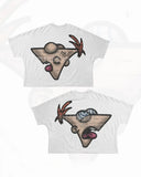 Street Unisex T-shirt Cartoon Portrait Pattern Street Tee