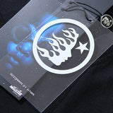 Hellstar T Shirt Flame Skull Short Sleeve Men's and Women's T-Shirt