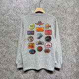 Amiri long sleeve shirts multi-chapter printing