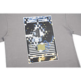 C.e t shirts creative geometric pattern round neck short sleeve men and women