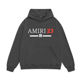 Amiri hoodie red font printing
