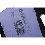 C.e. sweatshirt - autumn/winter c.e. creative character letter graphic color block crewneck sweatshirt - wholesale