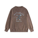Amiri washed sweatshirt AMIRI large print washed old