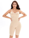 Large Size Seamless Corset Body Shaping Waist Reinforcement Belly Contracting Hip Lifting Jumpsuit