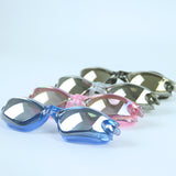Swimming Goggles high definition waterproof and anti-fog swimming glasses large frame electroplating mirror with earplugs swimming goggles