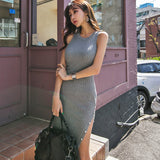 Women Dresses Knitted Slim Fit Sexy Dress