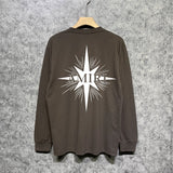 Amiri long sleeve shirts star shield printing
