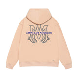 Amiri hoodie splash ink large simple logo sleeve printing