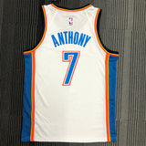 NBA Jerseys Thunder, White 7, Anthony