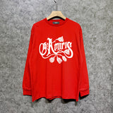 Amiri long sleeve shirts morning glory printing