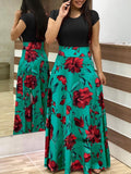 Women Dresses Flirty and Feminine: Women's Leisure Dress with Charming Floral Print