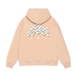 Amiri hoodie skeleton letterprinting