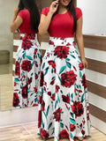 Women Dresses Flirty and Feminine: Women's Leisure Dress with Charming Floral Print