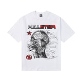 Hellstar T Shirt Summer Top Short Sleeve T-Shirt