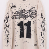 Hellstar Sweatshirt Autumn and Winter Crew Neck Loose
