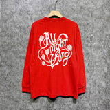 Amiri long sleeve shirts morning glory printing