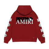 Amiri hoodie six-pointed star print