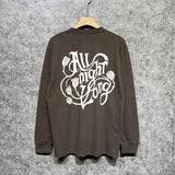 Amiri long sleeve shirts morning glory printing