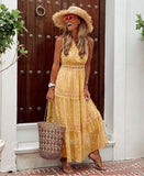 Women Dresses Feel the Sea Breeze on the Beach in Princess Dream Dress