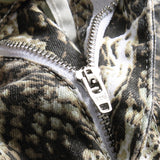 Mens Fashion Jeans Wrinkled snake pattern 583#