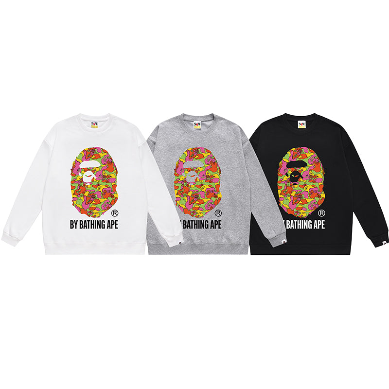 Bathing ape Crew neck sweatshirt