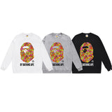 Bathing ape Crew neck sweatshirt