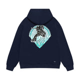 Amiri hoodie black panther print