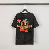 Hellstar T Shirt Summer Top Short Sleeve T-Shirt