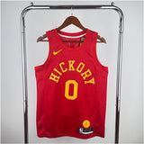 NBA Jerseys Season 19, Pacers, Retro, Red 0, Halliburton