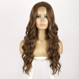 Women's Wigs Long Curly Hair Fiber Headgear Wigs